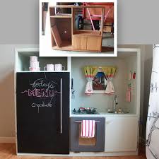 Because this full diy kitchen renovation by brittany. Diy Play Kitchen Made Out Of An Old Entertainment Center Kitchen Treaty Recipes