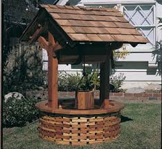 Item 2 shine 4986n decorative wishing well 48 high natural finish outdoor. Wood Patterns Large Wishing Well Wood Project Plan