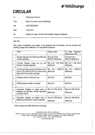 Airlines in malaysia provide various options to domestic business travellers to manage their gst tax invoices. Malaysia Logistics Buzz Malaysia Airfreight Local Handling And Accessorial Charges