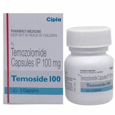 Temozolomide 100 Mg Capsule at ₹ 8400.00/bottle | Temoside Capsule in Mumbai | ID: 18569063073