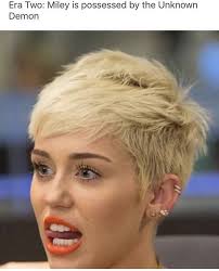 Find miley cyrus' latest hairstyles in this gallery, including short haircuts, shoulder length hair, updos, and long hairstyles from this pop star miley~. Proof That Miley Cyrus Demon Jumped To Katy Perry Images Fail Blog Funny Fails