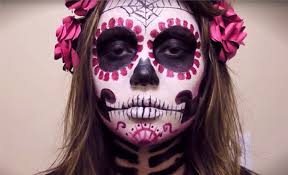 Nothing screams halloween than skulls and pumpkins. The 15 Best Sugar Skull Makeup Looks For Halloween Halloween Ideas Wonderhowto