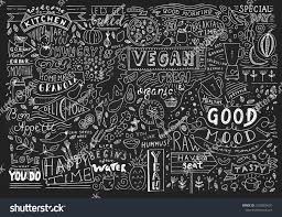 Chalkboard Kitchen Art Blackboard Lettering Wall Art Kitchen Chalkboard Sign Cafe Template Design Restaurant Blackboard Wall Kitchen Blackboards Lettering