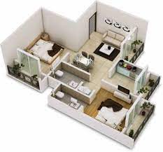 Rumah minimalis kecil dan desain kreatifnya dengan denah rumah 2 kamar dan 3 kamar berikut ini akan menunjukkan kepada anda bagaimana membuat desain rumah modern yang sederhana, namun mengesankan dan nyaman. 15 Denah Rumah Minimalis 1 Lantai Paling Keren