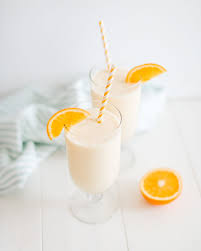 Our orange julius copycat recipe is healthier and tastier than the mall favorite and can be made in less than 2 minutes with just four ingredients. Orange Julius Smoothie Gf Vegan Option Fraiche Living