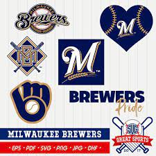Milwaukee Brewers Svg Milwaukee Beisball Clipart Milwaukee Brewers Dxf Baseball Clipart Milwaukee Clipart Clipart Svg Milwaukee Brewers Brewers Milwaukee
