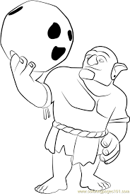 It consists mainly of gold, nectar, and dark nectar. Bowler Coloring Page For Kids Free Clash Of The Clans Printable Coloring Pages Online For Kids Coloringpages101 Com Coloring Pages For Kids