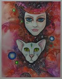 Thank you for accepting me into the group! I am a UK based illustrator and  art therapist, I would love to explore and deepen my experience with this  soulful modality. My creative