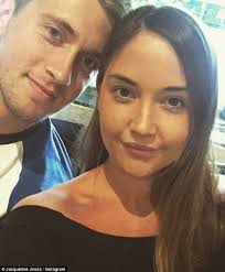 Jacqueline and Dan Osborne post honeymoon Instagram selfie