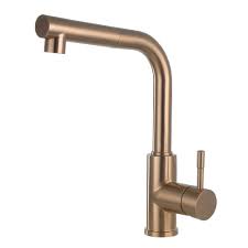 Luxury gold color brass bathroom round rain shower faucet set mixer tap fgf326. Antique Gold Kitchen Faucet With Extendable Tap Head Stainless Steel Faucets