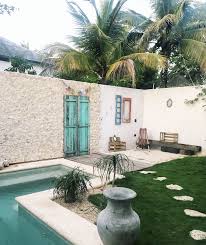 Tulum Travel Guide Pretty Fun Outdoor Pool Area Unique Outdoor Spaces Outdoor Covered Patio