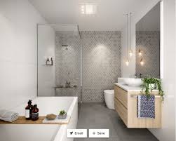 32 x 40 inch bathroom vanity mirror, led backlit+wall mounted + defogger & dimmable touch switch + ul listed + polished eadge &frameless + 5500k cool white +3000k warm + cri>90 + vertical&horizontal. Grey Floor Feature Wall White Wood Bathroom Feature Wall Grey Wood Floors White Bathroom
