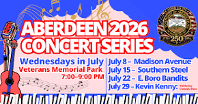 Aberdeen 2026 Summer Concert Series