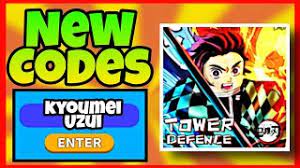 Demon tower defense codes được game việt tổng hợp và cập nhật thường xuyên. Kyoumei Uzui Update All Working Codes Demon Tower Defense Roblox Demon Tower Defense Codes Youtube