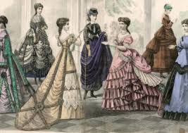 1860 ballgown & visiting dress friday's fashion plate 1860 ballgown & visiting dress this fashion plate is french and comes from journal des demoiselles. 1868 Fashion History Timeline