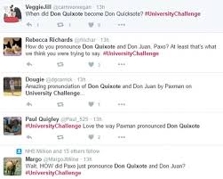 Record your own pronunciation, view the origin, meaning, and history of the name jeremy: Jeremy Paxman Ridiculed For His Pronunciation Of Don Quixote On University Challenge Daily Mail Online