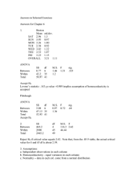 Our endangered world cambridge english vocabulary in use advanced. Experimental Design And Analysis Cmu Statistics