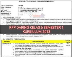 Check spelling or type a new query. Download Rpp Daring 1 Lembar Sd Mi Kelas 6 Tema 2 Semester 1 Terbaru Pendidikanterkini