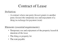 Add only the base rent for the term of the lease; Ppt Contract Of Lease Powerpoint Presentation Free Download Id 358062