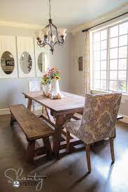 Diy 40 Bench For The Dining Table Dining Table With Bench Dining Room Seating Vintage Dining Table