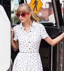 White Polka Dot Shirt Dress For Keds Ads Outfit Details Http Wwtaylorw Com 2677 Polka Dot Shirt Dress Polka Dress Fashion