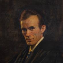 Sold at Auction: Thomas Cromwell Corner, Thomas Cromwell Corner. Portrait  of a Judge, oil