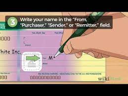 Fill in ink the necessary entries adding his signature of thumbs marks at the foot. How To Fill Out A Money Order 8 Steps With Pictures Wikihow