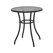 Courtyard Creations Tgs23hg 24 In Four Seasons Round Bistro Table Walmart Com Bistro Table Wood Patio Furniture Metal Patio Furniture