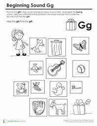 beginning sounds coloring sounds like gift worksheet education com