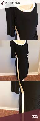 Chaps Black And White Dress New Petite Large Chaps Dress Black And White New Size Petite Large Lined All R Black N White Dress New Dress Clothes Design
