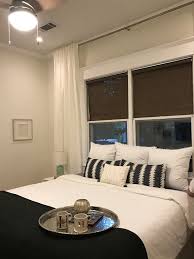 Huntervention Refreshes Small Bedroom With Modern Ceiling Fan Hunter Fan Blog Modern Bedroom Simple Bedroom Design Bedroom Design