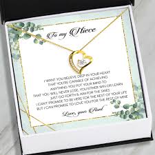 Check out our gift for niece selection for the very best in unique or custom, handmade pieces from our pendants shops. Niece Gifts Aunt To Niece Forever Love Necklace Pendant For Women Her Best Gift Ideas For Anniversary Birthday Bv38 Homewix