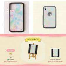 Animal Crossing Design Codes On Instagram Phone Cases From The Talented Trendycrossing Follow Animal Crossing Animal Crossing Game Animals