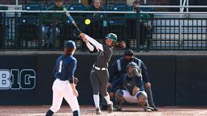 melanie baccay softball michigan state university athletics