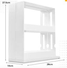 Say goodbye to a messy kitchen or a chaotic cabinet with our rotating storage organizer! Organizer Rack Multi Function Rotating Storage Shelf Slide Kitchen Cabinet Cupboard Organizer Kitchen Storage Rack Buy Online At Best Price In Uae Amazon Ae