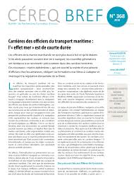Il est donc essentiel de la soigner. Carrieres Des Officiers Du Transport Maritime L Effet Mer Est De Courte Duree Cereq