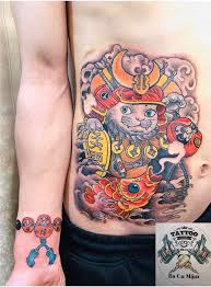 Hình xăm mini vương miện. Hinh XÄƒm Meo Tháº§n Tai Ä'áº¹p 1001 Tattoo Meo May Máº¯n