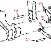 Backhoe Bucket Pins, Links & Bushings | Broken Tractor
