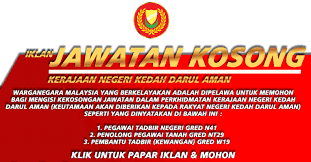 Home › kerja kosong kerajaan › lembaga hasil dalam negeri › lhdn. Jawatan Kosong Di Kerajaan Negeri Kedah Jobcari Com Jawatan Kosong Terkini