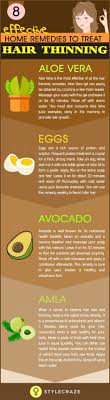 While it can be tempting to trust expensive chemical solutions to this problem, there are many effective natural methods that work just as well. 10 Home Remedies And Prevention Tips To Treat Thinning Hair Treat Thinning Hair Thick Hair Remedies Treat Hair Loss