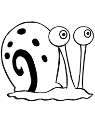 Gary Cartoon Coloring Page Spongebob Drawings Cartoon Coloring Pages Spongebob Coloring