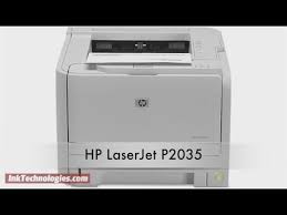 و هب p2035 هو طابعة صغيرة ومدمجة أحادية اللون مناسبة للمكتب ولمن يبحث عن طابعة اقتصادية وأساسية. Hp Laserjet P2035 Instructional Video Youtube