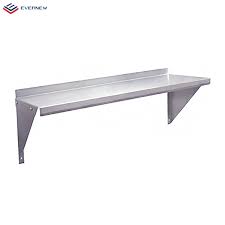 Wire closet shelving and wooden closet shelving are available in a wide assortment of options. Commercial Stainless Steel Kitchen Wall Shelf Buy Stainless Steel Kitchen Corner Shelf Wall Mount Kitchen Shelf Stainless Steel Wall Mounted Shelf Product On Alibaba Com