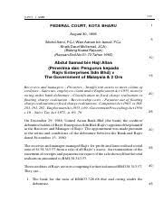 Bil seksyen borang borang dibawah akta syarikat 1965 format (pdf) format (word) 1: Indo Malaysia Engineering Co Bhd V Muniandy 1990 Pdf Page 1 Malayan Law Journal Reports 1990 Volume 3 Indo Malaysia Engineering Co Bhd V Muniandy Course Hero
