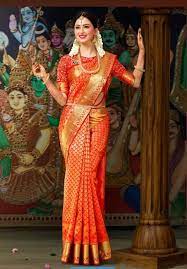 Kanjeevaram Silks Bridal Sarees South Indian Bridal Silk Saree Wedding Saree Blouse Designs