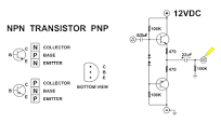 Transistor Push Pull Amplifier, for the Beginner, no transformer, the basics