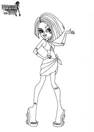 Coloring pages of monster high. Printable Monster High Doll Coloring Pages Spider Coloring Page Halloween Coloring Pages Halloween Coloring