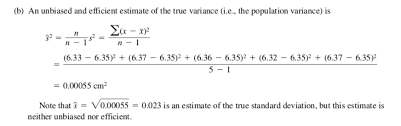 Estimation When Why Is The Sqroot Of The Variance Not A Good Estimator Of The Standard Deviation Cross Validated