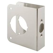Door lock installation template with hole saw cups. How Can I Fix A Door With A Damaged Knob Hole Home Improvement Stack Exchange