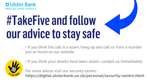 Calls cost 7p per minute plus your standard network charge. Ulster Bank Northern Ireland On Twitter Would You Be Able To Spot An Automated Scam Phone Call Takefive And We Ll Keep You Up To Date With The Latest Scams Https T Co 7tgvmeenmc